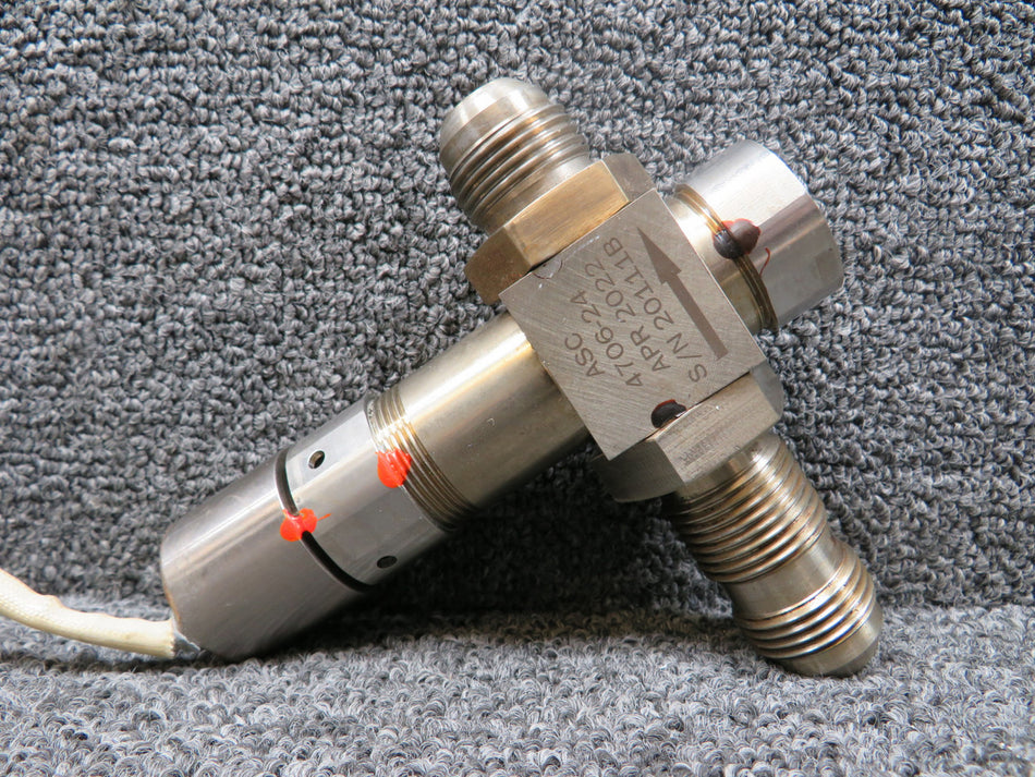 4706-24 (Alt: 101-381000-9) Aerospace Systems Bleed Air Shut Off Valve Assembly