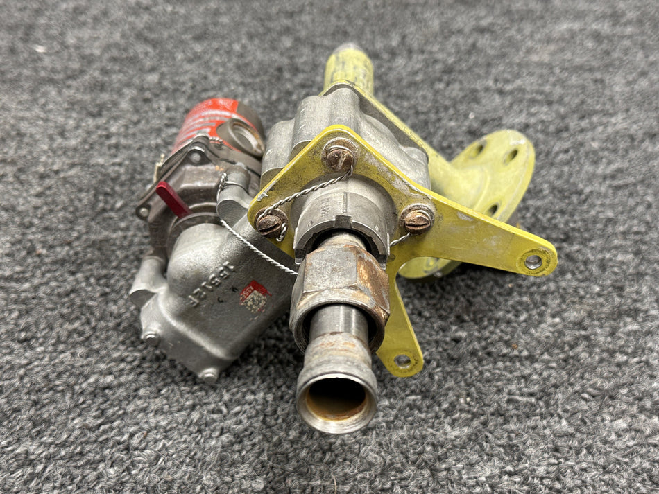 115-921027-5, AY16B1700B Beechcraft 200 Crossfeed Tube w Shut Off Valve