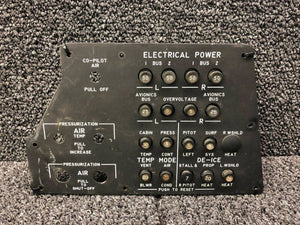 60-324095-601 Beech B-60 Klixon Electrical Power Breaker Panel