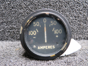 Piper PA23-160 Ammeter Indicator (Chipped Paint) (Amps: -100 to 100)