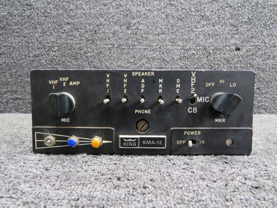 KMA-12 King Radio Audio Panel