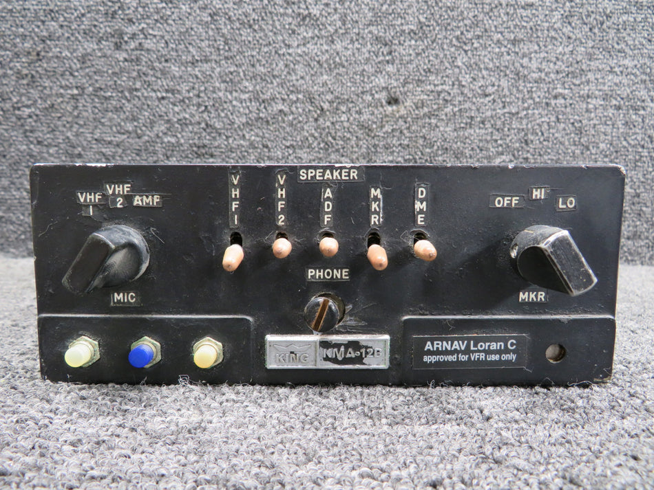 069-1012-00 King Radio KMA-12B Marker Beacon Receiver and Isolation Amplifier