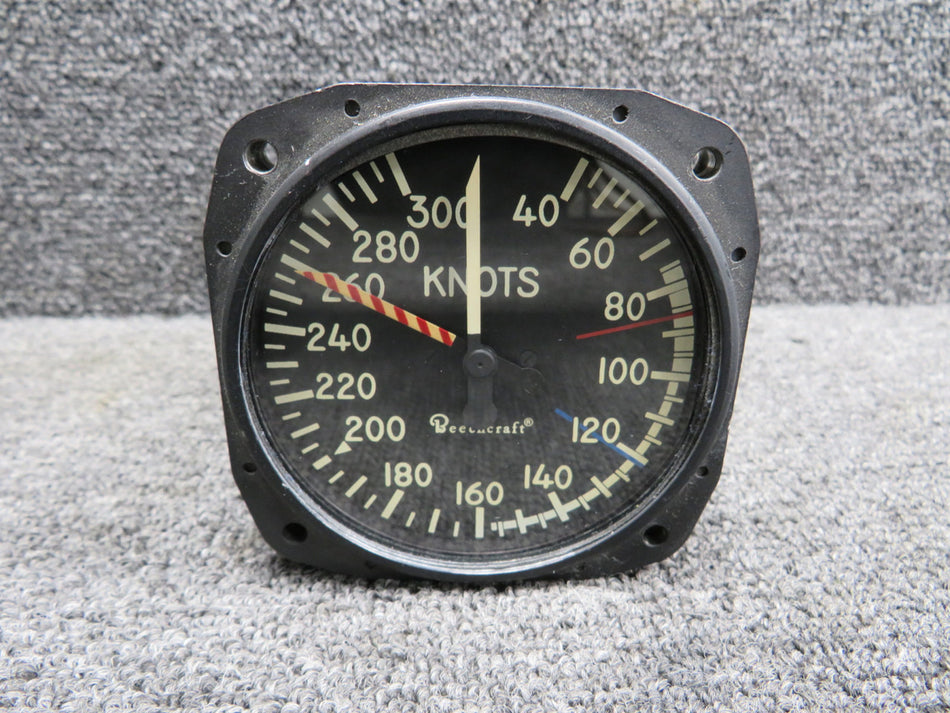 20140-01210 (Alt: 101-384074-7) Aerosonic Dual Airspeed Indicator
