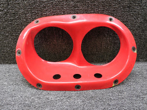A526-1 Robinson R-22 Dual Landing Light Retainer (Worn Mount Holes) (Red)