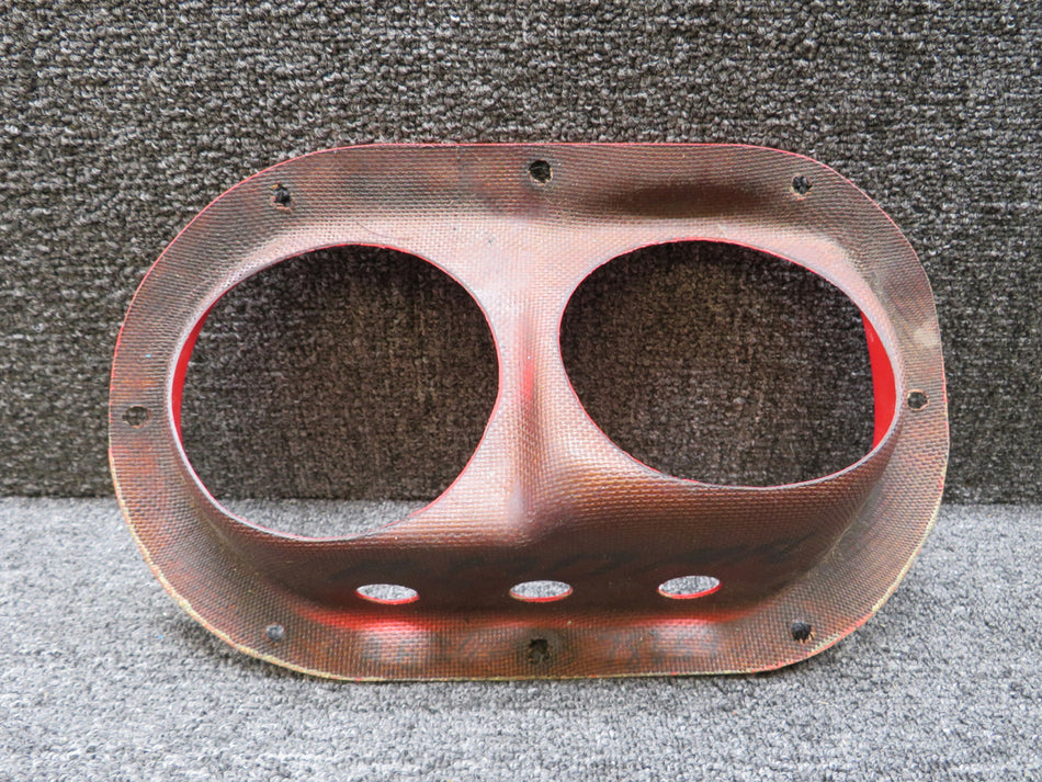 A526-1 Robinson R-22 Dual Landing Light Retainer (Worn Mount Holes) (Red)