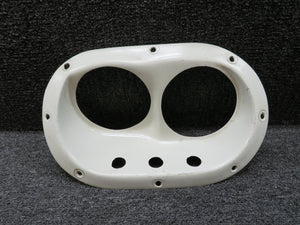 A526-1 Robinson R-22 Dual Landing Light Retainer (Worn Mount Holes) (White)