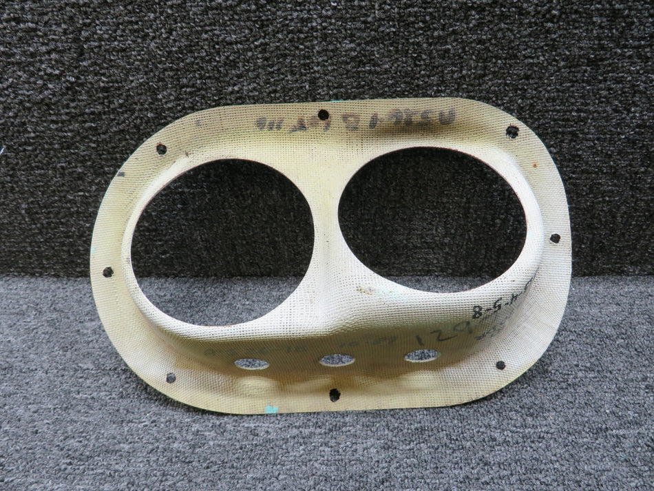 A526-1 Robinson R-22 Dual Landing Light Retainer (Worn Mount Holes) (White)