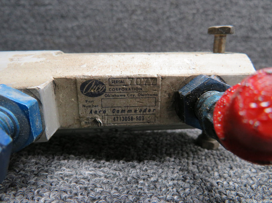 4713058-503 Aico Hydraulic Actuator with Metering Valve