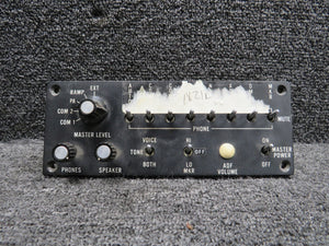 51972-2 Tel-Instrument Audio Selector Panel (Missing Dial)