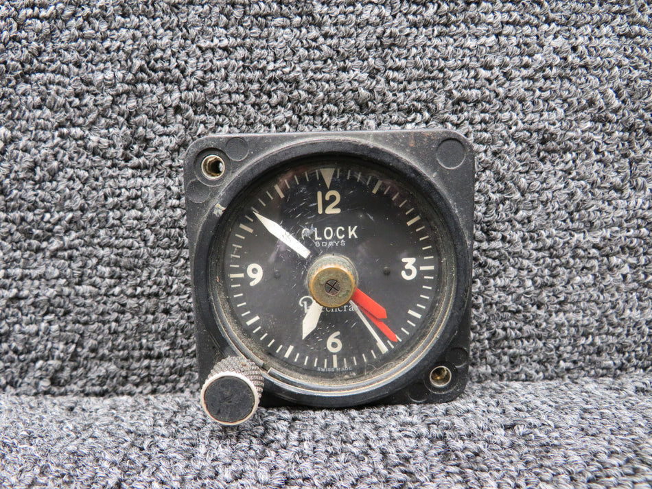 50-380013-5 Wakmann Clock (Worn Knob and Cracked Glass)