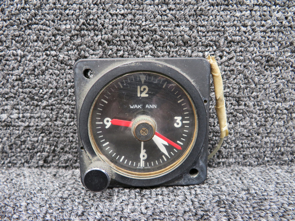 W-33-7510-10ET-20 Wakmann Clock Indicator, Lighted (Thin Frame)
