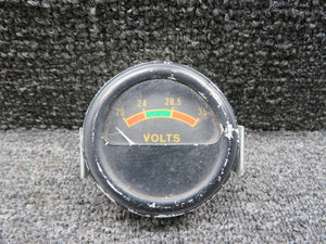 Piper PA23-250 Voltage Indicator w Bracket (No Data Plate) (Worn Face)