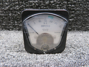 127-HR Triplet DC Amperes Indicator (No Data Plate)