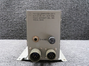 PAC-522 Piqua Propeller Synchrophaser Computer w Mount (28V) (Worn)