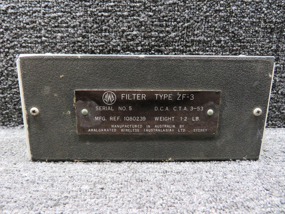 1Q80239 Amalgamated ZF-3 Filter