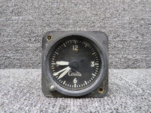 S-1317 (Alt: CA-6254) Cessna Clock (Missing Knob)