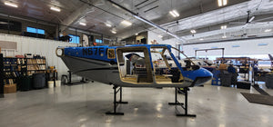 Bell 206B Fuselage with Bill of Sale, Data Tag, Airworthiness, and Logs