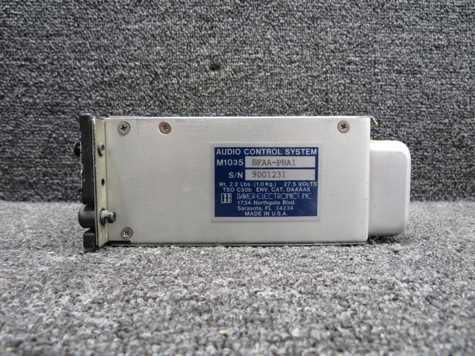 M1035-BFAA-PBA1 Baker Audio Control System