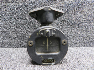 Windshield Mounted Compass Indicator, Lighted (Tri. Mount) (No Fluid or Placard)