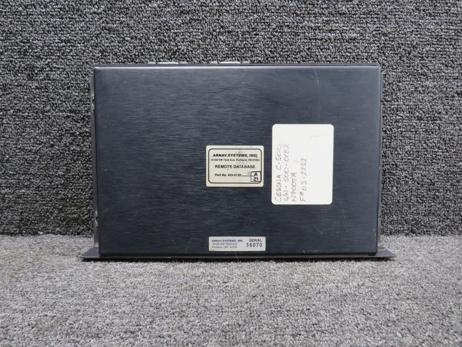 453-0120-B Arnav Remote Database