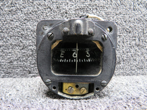 Panel Mounted Magnetic Compass Indicator, Lighted (2 Hole Mount)
