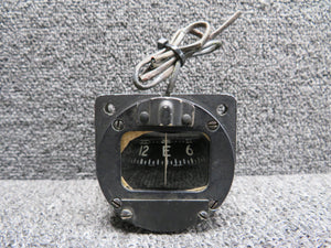Panel Mounted Magnetic Compass Indicator with Housing, Lighted (2 Hole Mount)