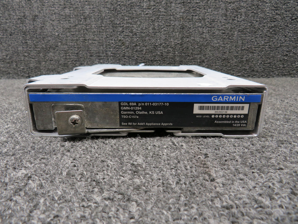 011-03177-10 Garmin GDL-69A SXM Satellite Audio Data Link with Tray (14-28V)