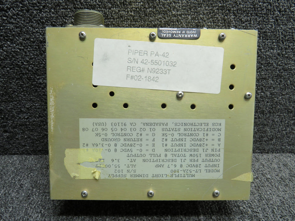 LT-52A-100 KGS Electronics Multiple Light Dimmer Supply (Volts: 28)