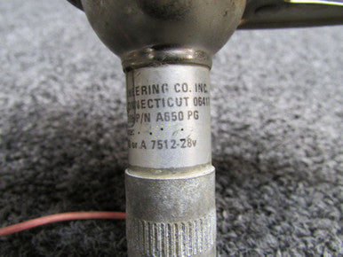 A650-PG Whelen Light Wing Navigation Base (28V)