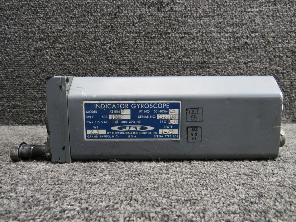 501-1036-05 JET AI-804E Gyroscope Indicator (Worn Face)