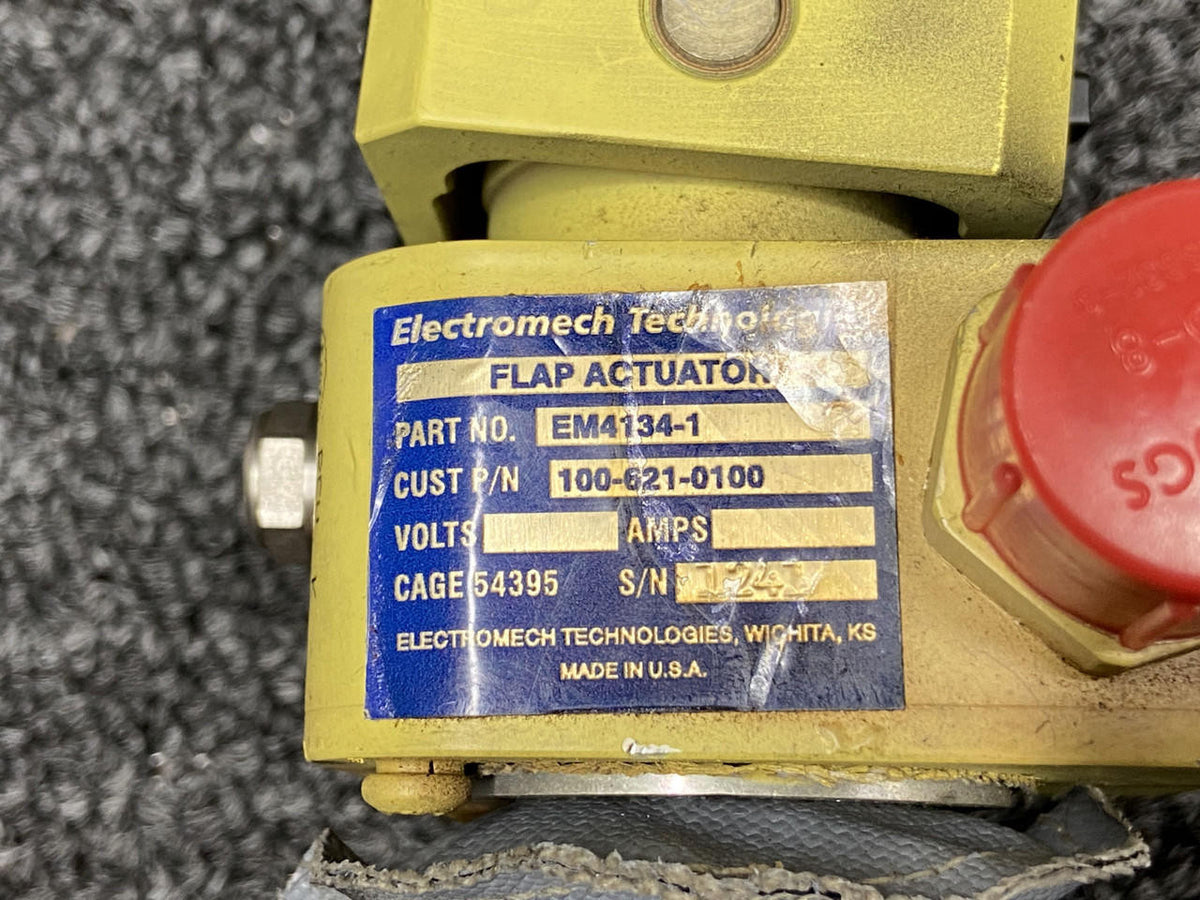 Electromech EM4134-1 (Alt: 100-621-0100) Electromech Flap Actuator Assembly
