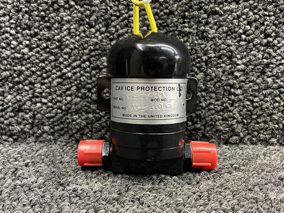 Cav Ice Protection LTD FV158Y-28V Cav Ice Protection Windshield Washer De-Ice Solenoid Valve (28V)