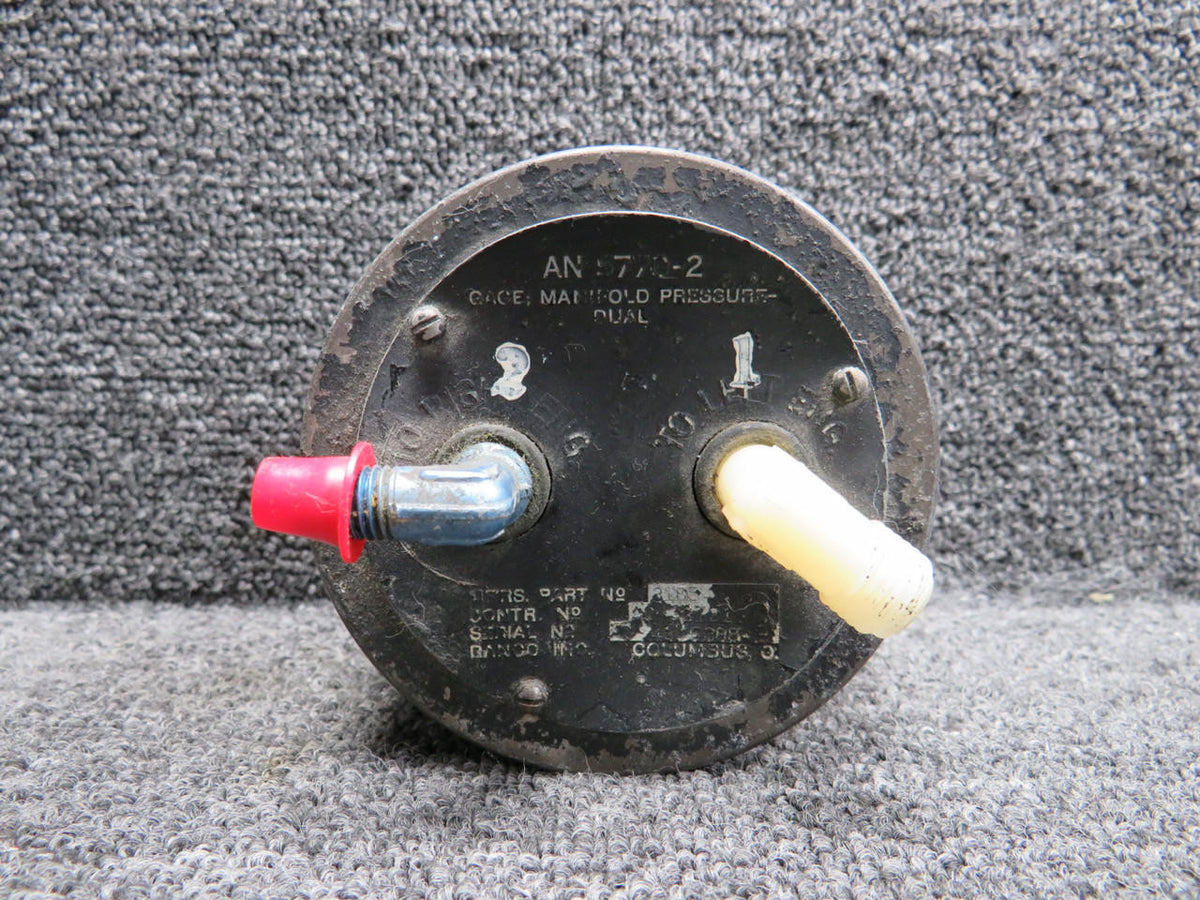 Ranco 31854 (Alt: AN5770-2) Ranco Dual Manifold Pressure Indicator (Worn Face)