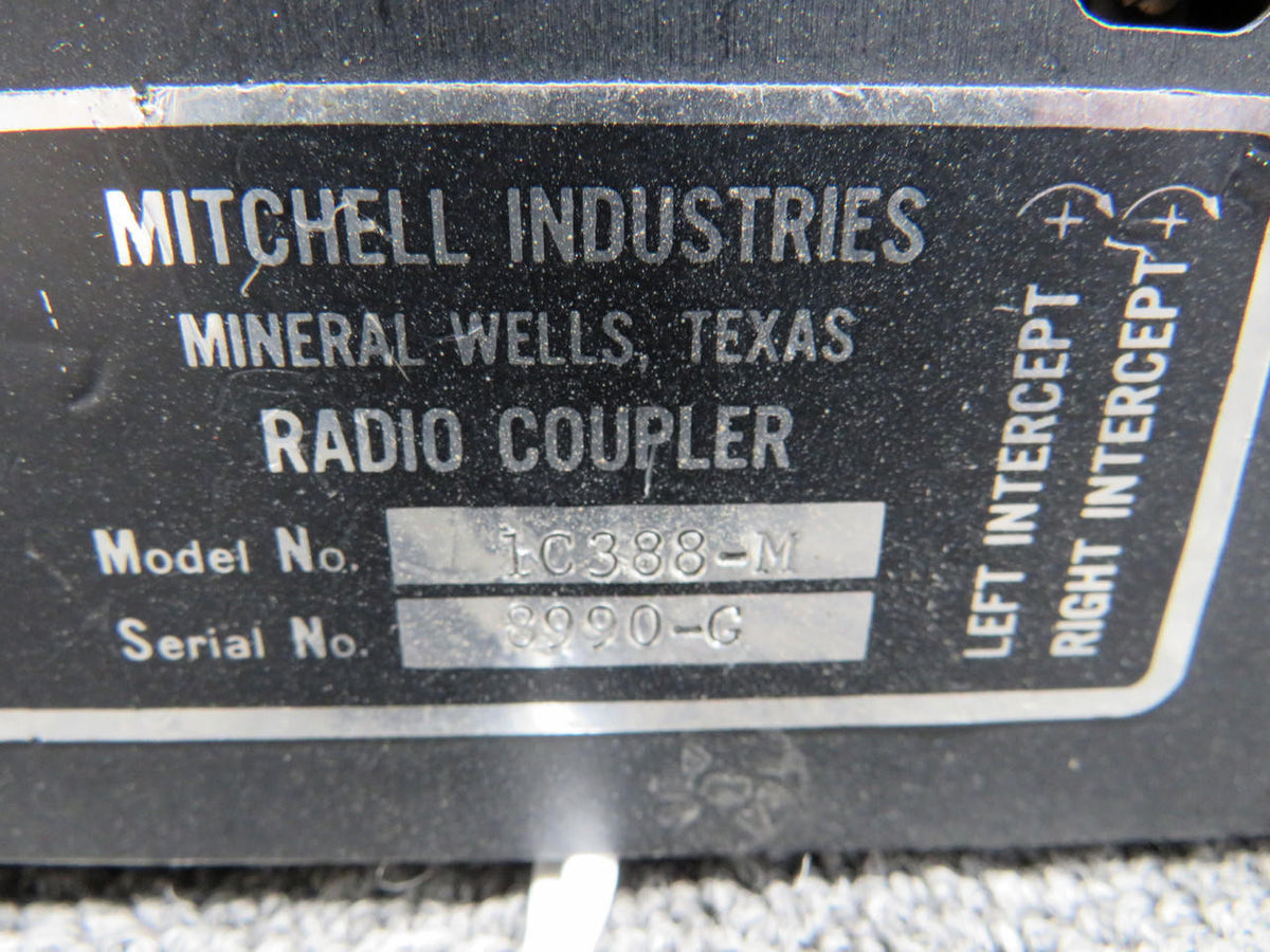 Mitchell 1C388-M Mitchell Industries Radio Coupler w Connector