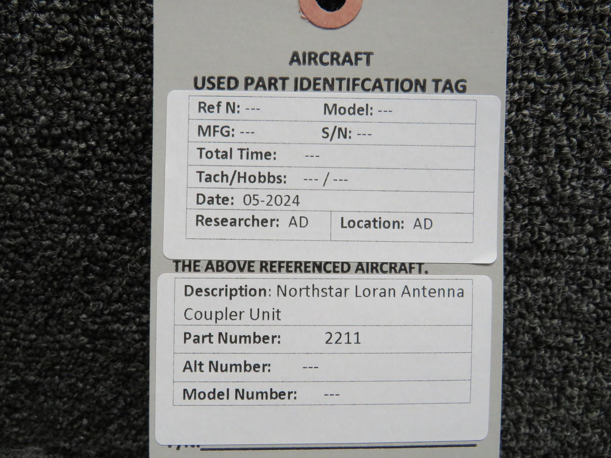 Northstar Avionics 2211 Northstar Loran Antenna Coupler Unit