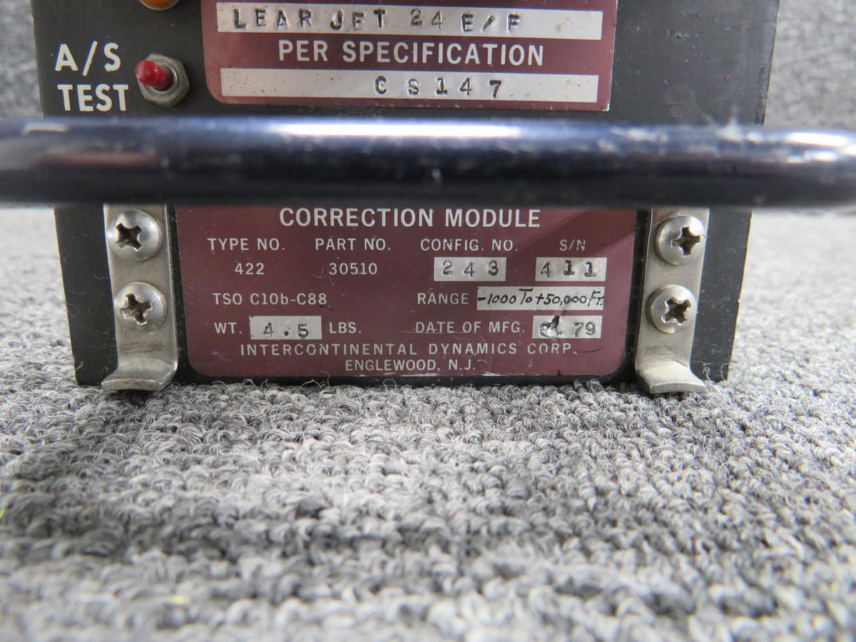 Intercontinental 30510 Intercontinental 422 Static Defect Correction Module with Mods