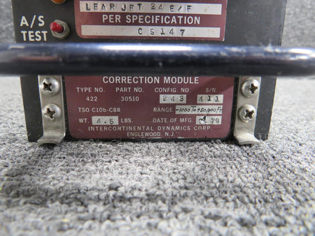 Intercontinental 30510 Intercontinental 422 Static Defect Correction Module with Mods