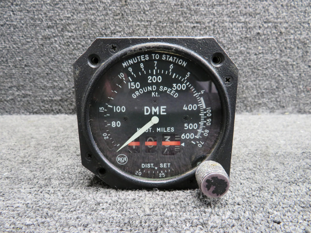 RCA MI-591085-5 RCA AVQ-75 DME Distance- GS Indicator (Modified Mount)