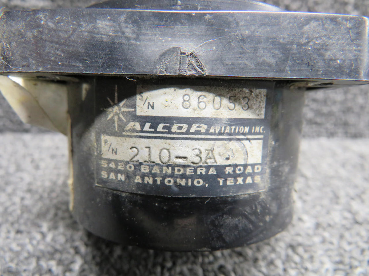 Alcor 210-3A Alcor Exhaust Gas Temperature Indicator