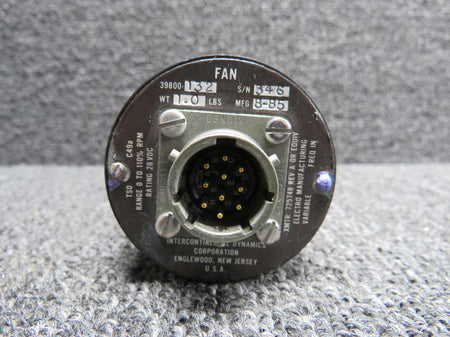Intercontinental 39800-132 Intercontinental Fan Speed Indicator w Mods (0-110% RPM) (Volts: 28)