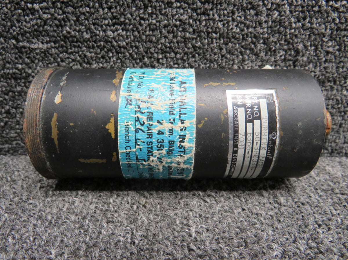 AID B366-3 (Alt: 50-380034-3) AID Turbine Tachometer Indicator (Worn Face)