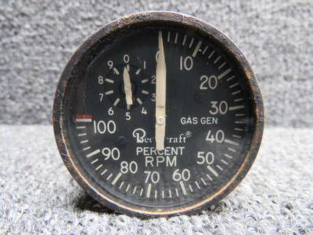 AID B366-3 (Alt: 50-380034-3) AID Turbine Tachometer Indicator (Worn Face)