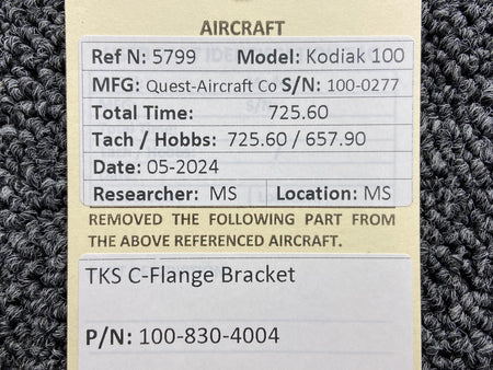 TKS 100-830-4004 Kodiak 100 TKS C-Flange Bracket