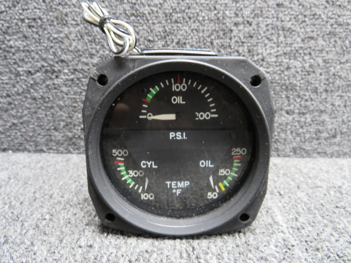 Kelly Manufacturing 18-1000-19 Kelly Tri-Gauge Engine Indicator, Lighted