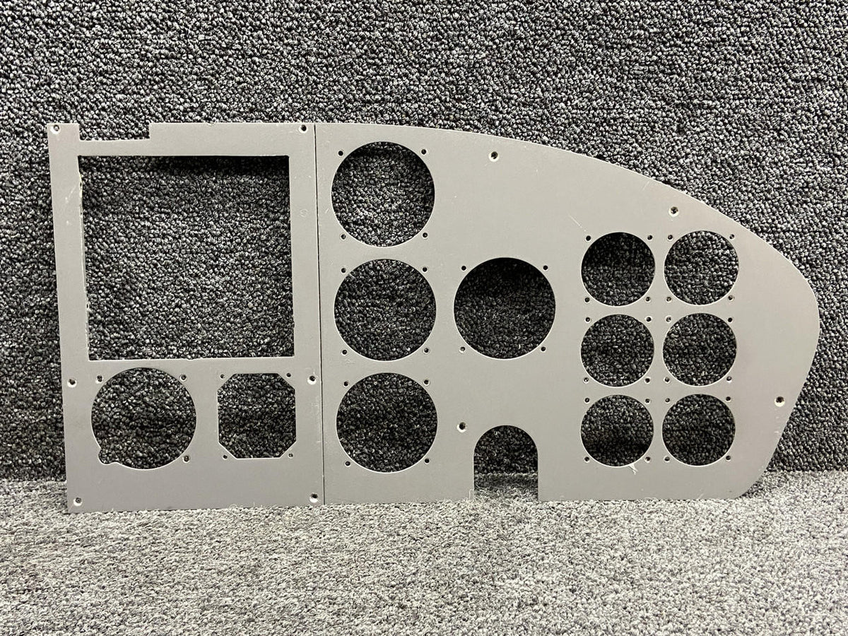 Cessna Aircraft Parts 0813415-1, 0812638-1 Cessna 320A Instrument Shock Panel Set (Center & RH)