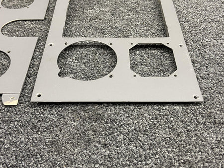 Cessna Aircraft Parts 0813415-1, 0812638-1 Cessna 320A Instrument Shock Panel Set (Center & RH)