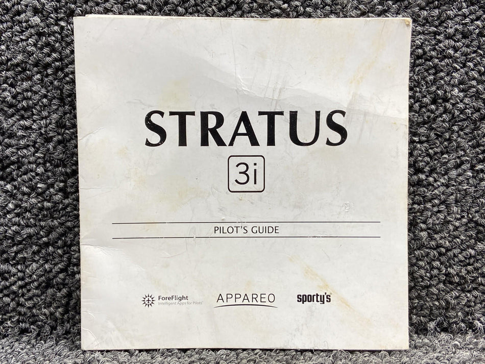 Stratus 3I Pilots Guide Booklet