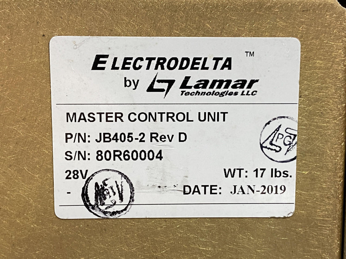 lamar JB405-2 Lamar Technologies Master Control Unit (28V)