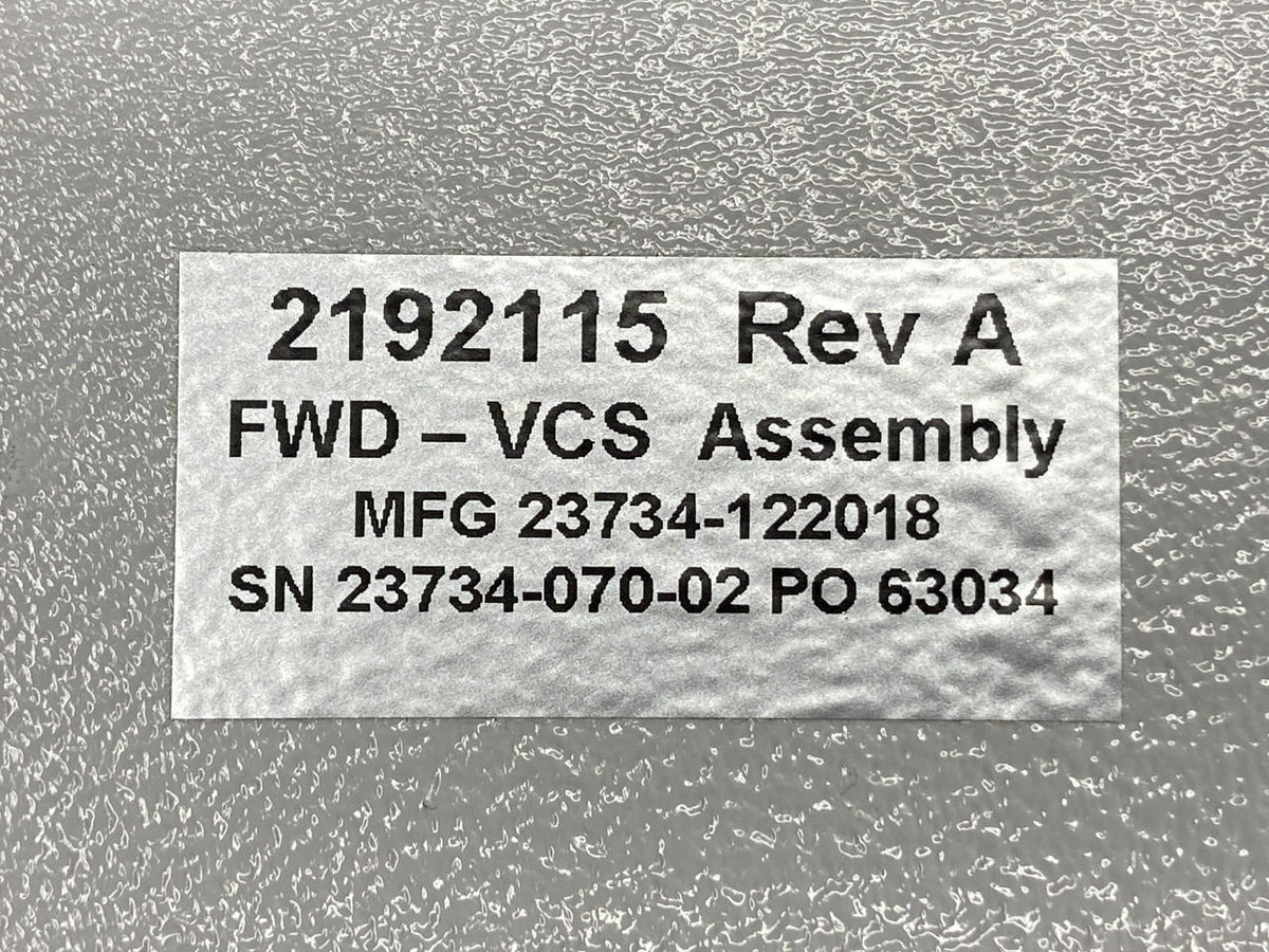 Kodiak 2192115, 100-821-3050 Kodiak 100 Forward ECS Evaporator w VCS & Fuse Box