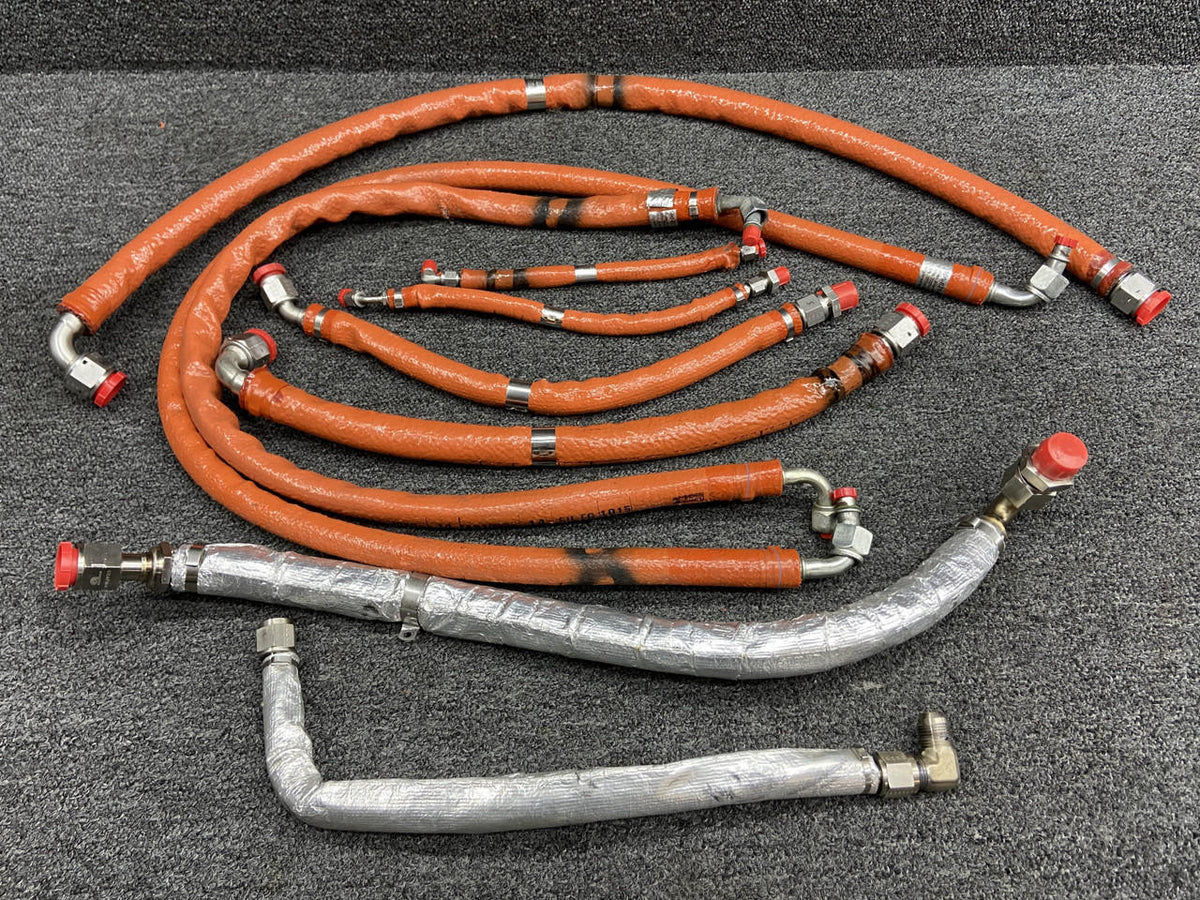 Kodiak 100 Engine Oil Line Set